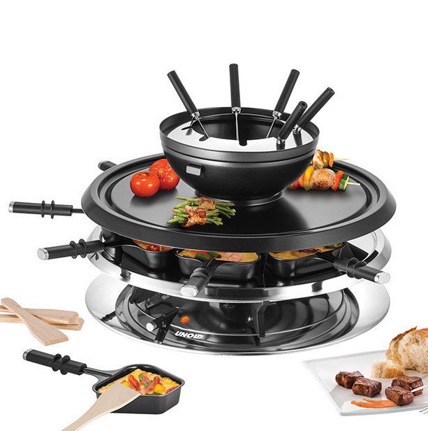 🤤 Unold Multi 4in1 Raclette & Fondue für 59,99€ (statt 97€)