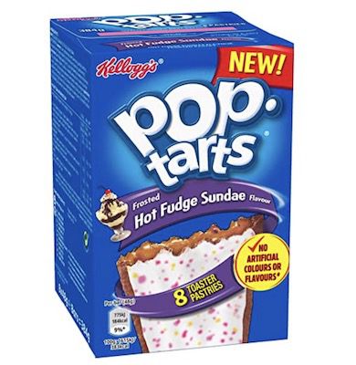 8er Pack Kelloggs Pop Tarts Frosted Hot Fudge Sundae Flavour für 3,79€ (statt 5€)