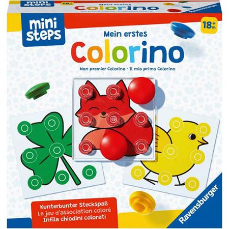 Ravensburger ministeps   Mein erstes Colorino für 6,99€ (statt 14€)   Prime