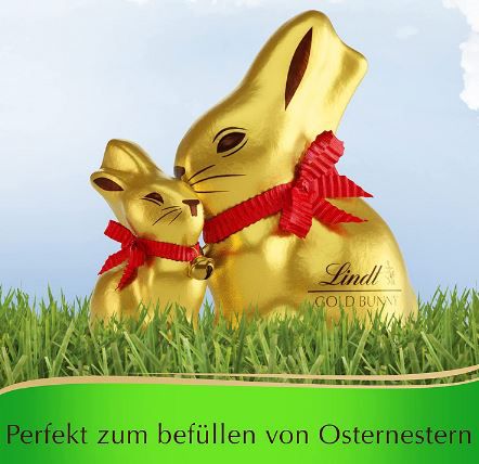 Lindt Beauty of Nature Goldhasen für 4,59€   Prime