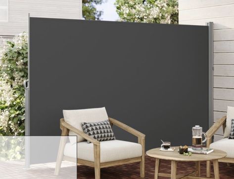 Songmics ausziehbare Seitenmarkise 350 × 160cm für 57,99€ (statt 65€)