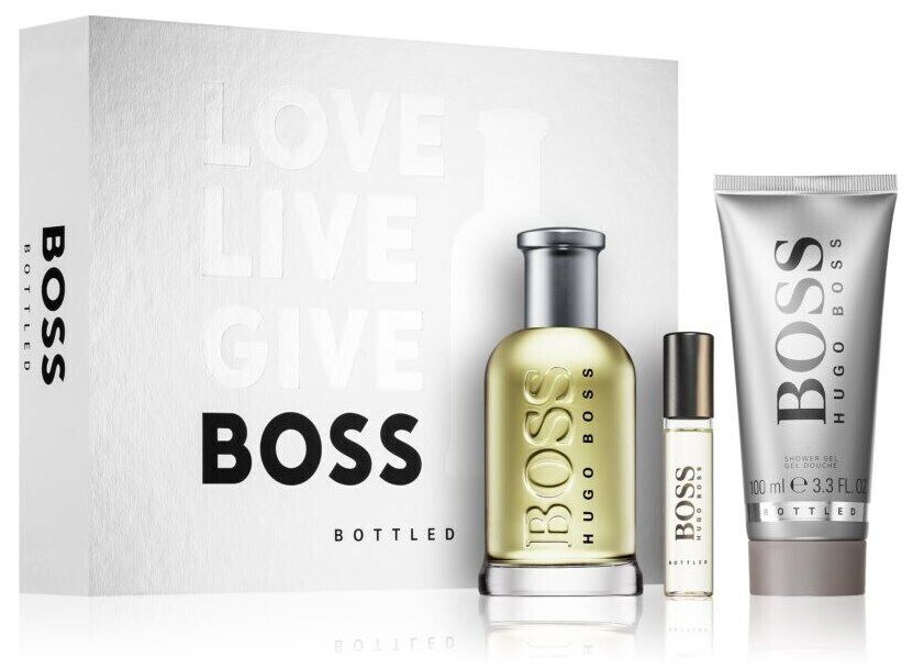 Hugo Boss Boss Bottled Set 100 de Toilette 42€ für Eau (statt + Duschgel ml