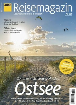 7 Ausgaben ADAC Reisemagazin für 64€ + Prämie: 50€ Gutschein