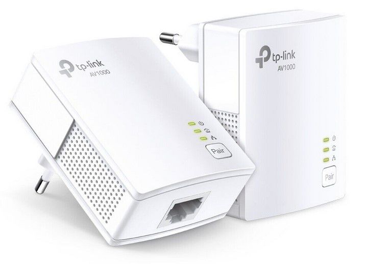 TP Link TL PA7017 Powerline Adapter Set 1000Mbit/s für 22€ (statt neu 41€) B Ware