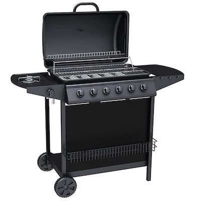 tepro Gasgrill Hampton 6 mit 6 Brenner inkl. Druckregler & Schlauch für 169,99€ (statt 272€)