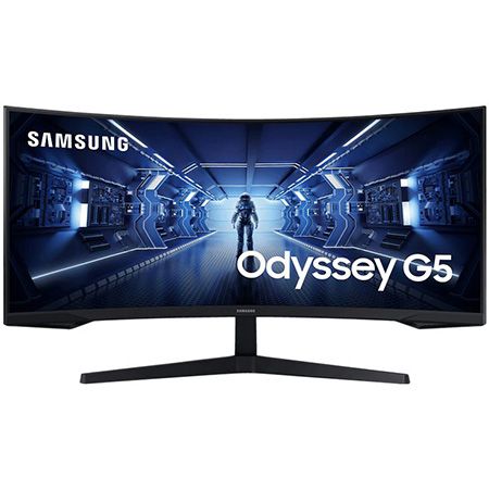 Samsung Odyssey G5 (C34G55TWWP) 34″ UWQHD Monitor für 233€ (statt 289€)