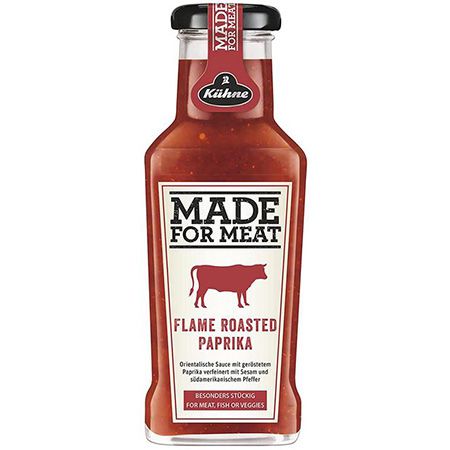 3x Kühne Made for Meat Flame Roasted Paprika, 235ml ab 4,32€   Prime Sparabo