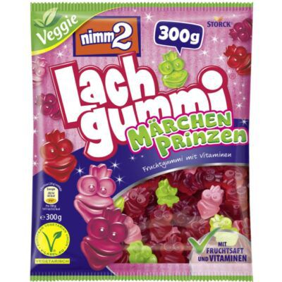 300g nimm2 Lachgummi Märchenprinzen für 0,92€   Prime