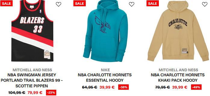 Kickz NBA Playoff Deals mit bis zu 50% Rabatt auf Kleidung, Merch + Accessoires