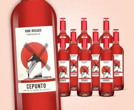 20 Flaschen Cepunto Rosado Rosewein für 66,79€ (statt 99€)