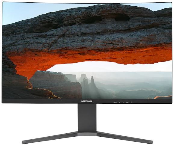 Medion Akoya X52708 27 QHD Curved Monitor, 165Hz für 204,94€ (statt neu 264€)   B Ware