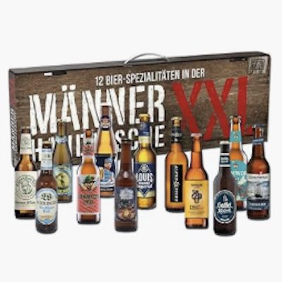 Kalea XXL Männerhandtasche – 12 versch. Bierspezialitäten für 26,99€ (statt 33€)