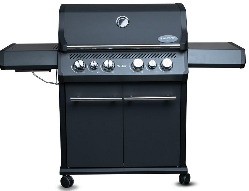 Santos S 418 Gasgrill 4 Brenner & 800°C Infrarot Seitenbrenner für 764€ (statt 999€)