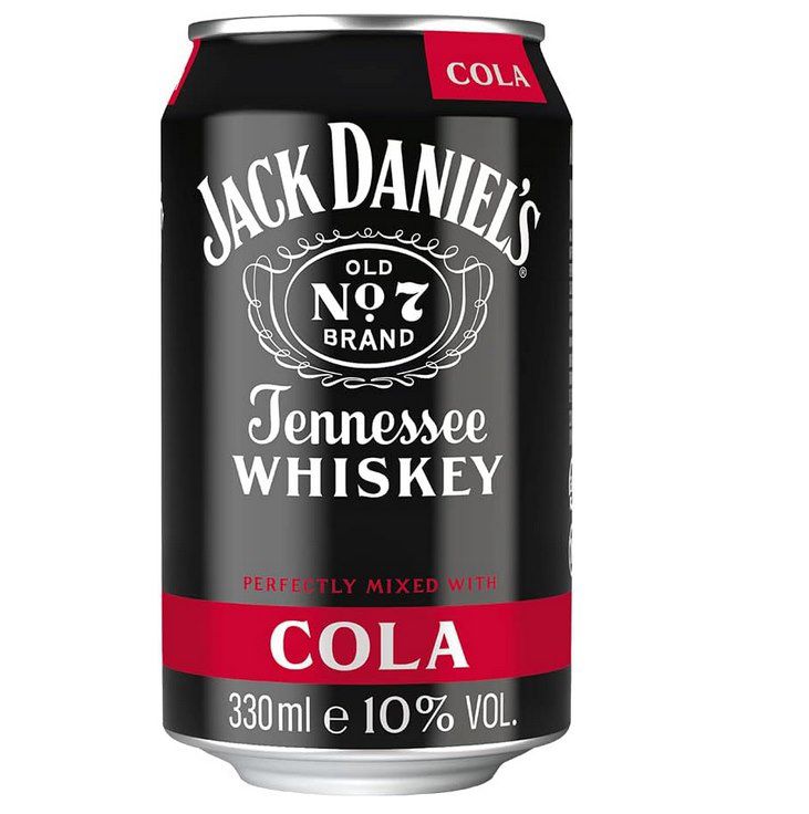 24x Jack Daniels Jack & Cola (0,33L) für 47,76€ (statt 60€)