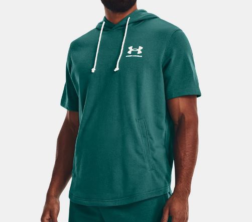 Under Armour UA Rival Kurzarm Hoodie aus French Terry für 18,38€ (statt 45€)