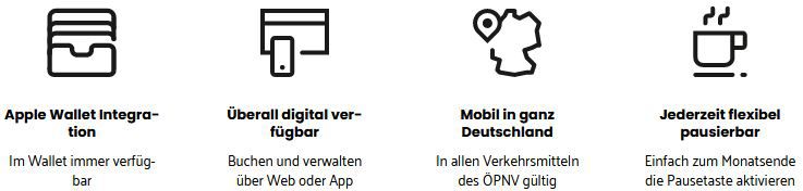 Deutschlandticket für 42€ im ersten Monat (statt 49€)