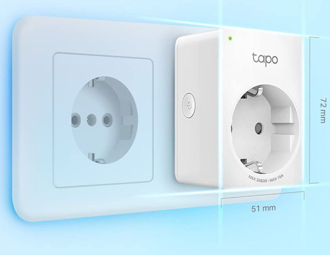 TP Link tapo P110 smarte WLAN Steckdose für 8,90€ (statt 18€)