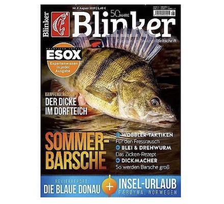 🎣 12 Ausgaben vom Blinker im Abo für 84,64€ + Prämie: 40€ Amazon Gutschein