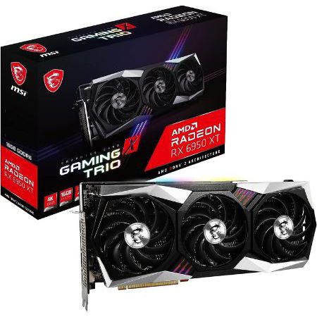 MSI Radeon RX 6950 XT Gaming X TRIO Grafikkarte mit 16GB für 694,58€ (statt 862€)