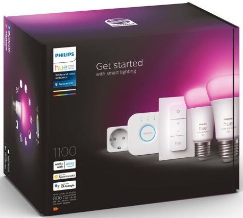 Philips Hue White & Color Ambiance Starter Set für 135,99€ (statt 156€)