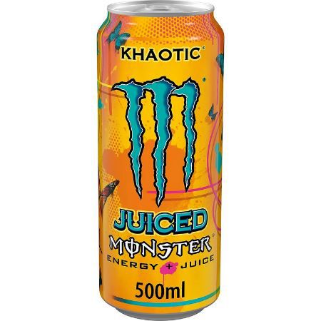 12er Pack Monster Energy Juiced Khaotic, 0,5L ab 11,25€ + Pfand (statt 18€)