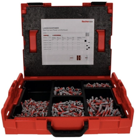 Fischer L Boxx 102 DuoPower, Dübelset für 120,99€ (statt 158€)