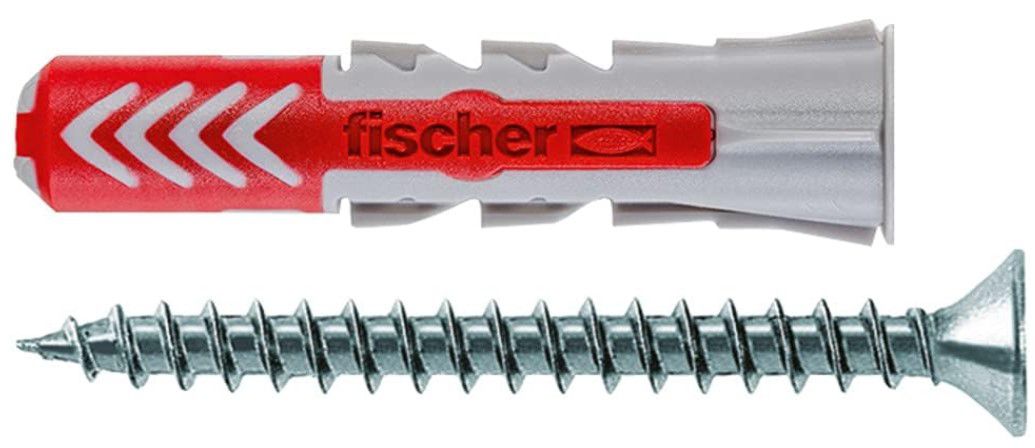 50 x fischer DUOPOWER 6 x 30 Schrauben mit Universaldübel für 7,99€ (statt 15€)