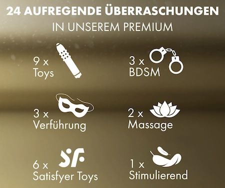 Eis.de Premium Adventskalender inkl. 6 Satisfyer für 129,95€   Warenwert 900€ 😂