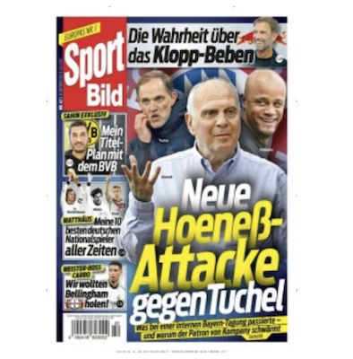 51 Ausgaben Sport Bild für 165,75€ + Prämie: 155€ Amazon Gutschein