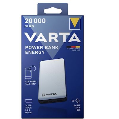 🔋 VARTA Powerbank mit 20000mAh ab 14,99€ (statt 26€)