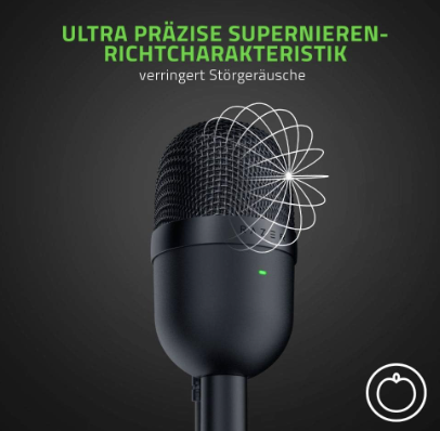 Razer Seiren Mini USB Kondensator Mikrofon für 34,99€ (statt 56€)