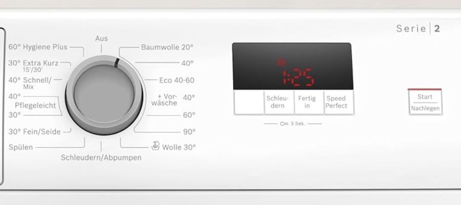 Bosch WAJ28023   7kg Wasch­ma­schi­ne mit EEK B für 384€ (statt 444€)