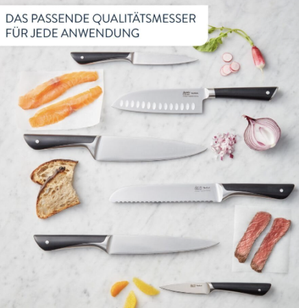 Jamie Oliver by Tefal, 4 teiliges Messerset für 85,94€ (statt 110€)