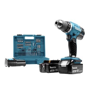 Makita DDF453SFX1 inkl. 2x 3Ah + Werkzeugkoffer für 184,99€ (statt 211€)