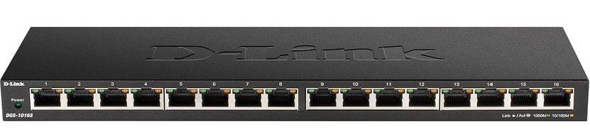 D Link DGS 1016S 16 Port Gigabit Switch für 49€ (statt 67€)