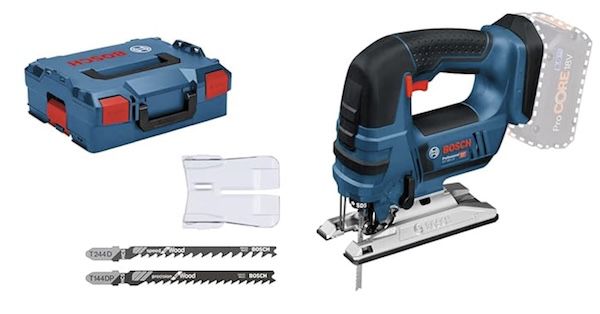 Bosch GST 18V LI B Akku Stichsäge + Zubehör Set + L Boxx für 139,99€ (statt 173€)