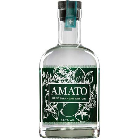 Amato Gin Wiesbaden Dry Gin, 0,5L, 43,7% für 18,60€ (statt 30€)