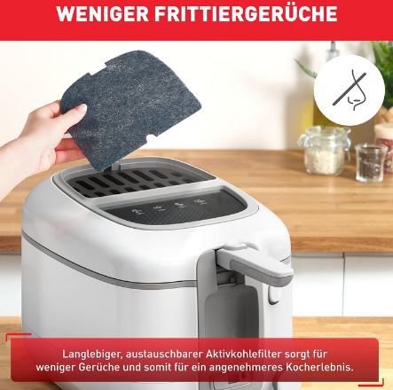 🍟 Tefal FR3141 Super Uno Fritteuse mit Anti Geruchs Filterkassette für 69,99€ (statt 103€)