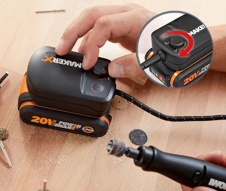 WORX MakerX WX988 Akku Multi Werkzeug & Lötkolben Set für 99,99€ (statt 159€)