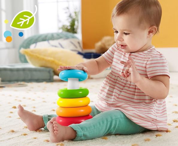 Fisher Price Rock a Stack Babyspielzeug für 9,99€ (statt 13€)