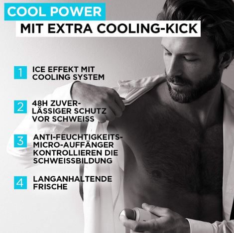 4er Pack Loreal Men Expert Cool Power Deo für 7,80€ (statt 10€)