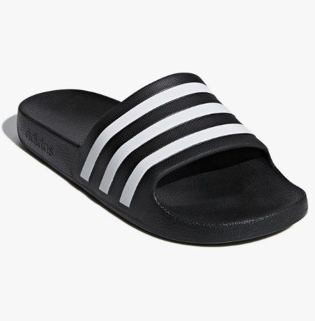 adidas Aqua Adilette in Schwarz für 14€ (statt 22€)