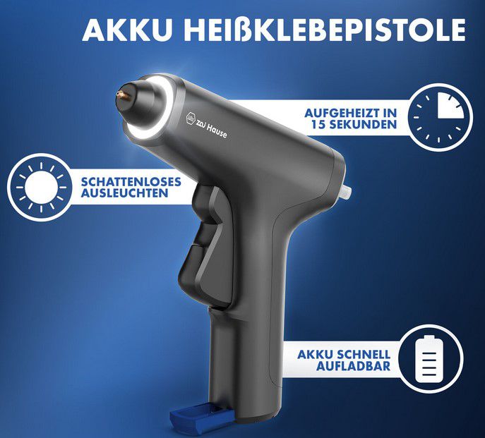 Wiha DHT0003 Akku Heißklebepistole für 9,99€ (statt 20€)