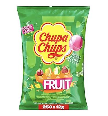 250er Pack Chupa Chups Fruits Lutscher für 23,99€ (statt 28€)