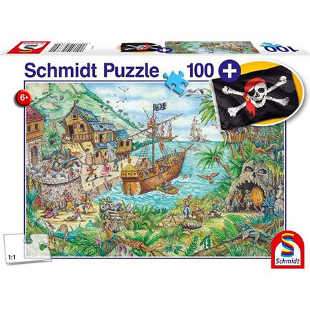 Schmidt Spiele In der Piratenbucht Puzzle inkl. Piratenflagge für 8,87€ (statt 13€)