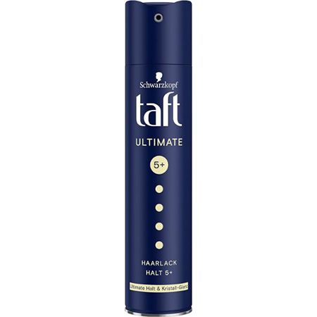 Taft Ultimate Halt & Kristall Glanz Haarlack, Haltegrad 5+ ab 1,78€ (statt 3€)