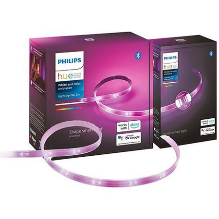 Philips Hue White und Col. Amb. Lightstrip 2m + 1m für 64,99€ (statt 97€)