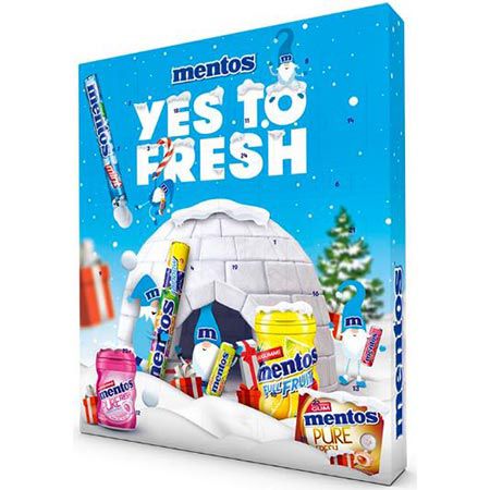 Mentos Adventskalender 2024, 444g für 25,99€ (statt 33€)