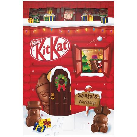 Nestle KitKat Adventskalender mit 3D Effekt, 208g für 6,99€ (statt 12€)