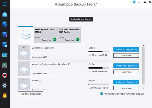 Jetzt verfügbar! Ashampoo® Backup Pro 17 (Vollversion) gratis